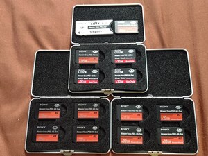 メモリースティック　PRO-HG Duo 32GB 13枚　防磁ケース3個付