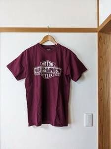 ハーレーダビットソンＴシャツ　古着ビンテージウエストライドバンソントロフィークロージングアメリカ