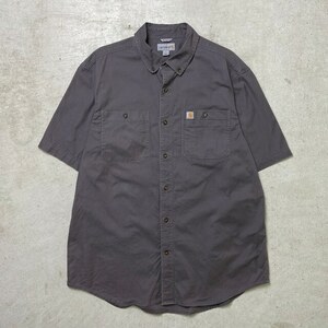 Carhartt カーハート 半袖ワークシャツ ボタンダウン メンズXL相当