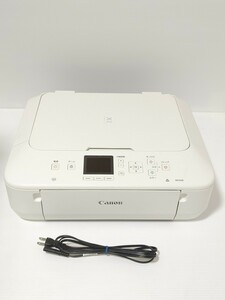 MG5530WH 総印刷枚数1650枚以下 ホワイト Canon キャノン PIXUS インクジェットプリンター 無線LAN USB コピー機 スキャン 美品