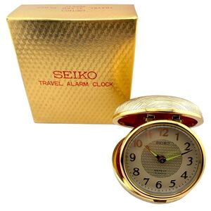 【未使用品】SEIKO TRAVEL ALARM CLOCK REPEAT ABR-245 セイコー トラベルアラームクロック 箱付き