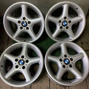 BMW純正ホイール Z3 ロードスター 17インチ 17×7J OFF;+41 PCD:120-5H ハブ径;約72mm 4本 傷あり、サビあり沖縄 離島発送不可