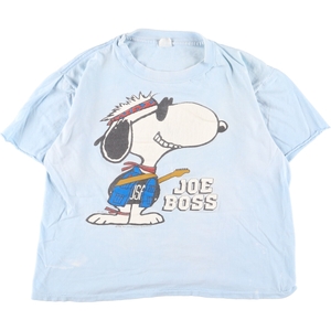 古着 80年代 ARTEX SNOOPY スヌーピー キャラクタープリントTシャツ USA製 メンズM ヴィンテージ /eaa357945 【SS2409_30%】