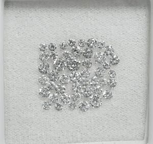 ▲おまとめ天然ダイヤモンド 最高級 I〜VS相当 2.298ct ラージメレ 1.8mmUP ルース 宝石 ジュエリー jewelry