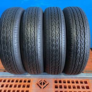 145/80R12 ブリヂストン　K370 145/80/12 サマータイヤ　4本　3本2022年製造1本2021年製造