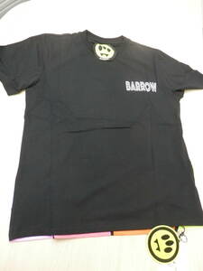 BARROW バロー Mサイズ サンド 034081 ブランドロゴビッグプリントTシャツ カラフル ユニセックス ストリート イタリア製　Tシャツ【BA11】