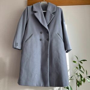 【中古】OLIVE des OLIVE オリーブデオリーブ　ダブルチェスターコート サイズM