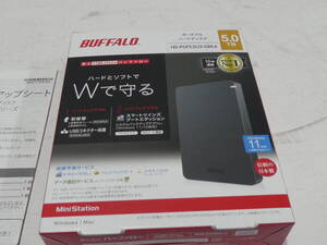 5TB 外付HDD 新品未使用 BUFFALO AC電源アダプター不要 WINDOWS11対応 プレーステーション5 ハードディスク