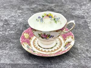 ROYAL ALBERT ロイヤルアルバート ティーカップ カップ ソーサー 花柄 洋食器 食器 ■兵庫県姫路市から K3 24-1462