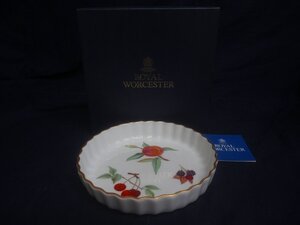 M0231 ロイヤルウースター イブシャム タルト皿 ROYAL WORCESTER