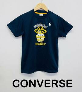 ★コンバース/CONVERSE★スポーツTシャツ バスケットボール 紺 キッズ 140cm