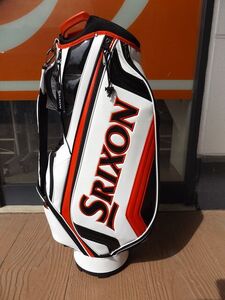 【税込】新品 SRIXON GGC-S166 キャディバッグ 9.5型 3kg ホワイト ダンロップ スリクソン