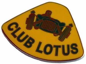 クラブ ロータス CLUB LOTUS エナメル ピンバッチ ピンバッジ 英国製
