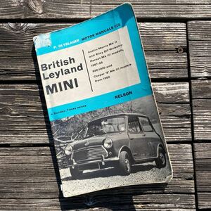 British Leyland MINI MkⅡ～MkⅢ HandBook◆BLMCミニMkⅡハンドブック 英国/BMCミニ/モーリス/オースチン/ライレー/ウーズレイミニバン 