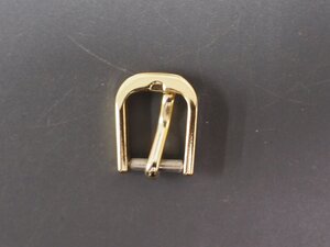 中古 セイコー シチズン カシオ 汎用 尾錠 美錠 ピンバックル 色: ゴールド 幅: 8mm 管理No.31679