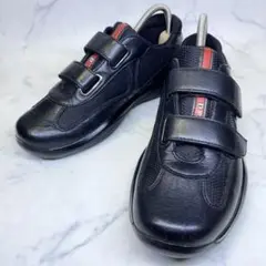 美品✨ PRADA SPORT スニーカー メッシュ マジックテープ Y0472