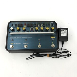 □【同梱可】【60】中古品 KORG コルグ SDD-3000 PEDAL デジタルディレイ 本体・ACアダプターのみ 音出し確認済 ※スレ・汚れ有