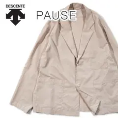 DESCENTE PAUSE 超軽量 トラベルジャケット テーラード パッカブル