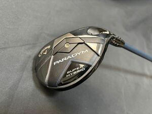 (No.241005)~送料無料~ Callaway キャロウェイ PARADYM パラダイ厶 SUPER HYBRID 18° VENTUS TR 5-S カバーあり ユーティリティ