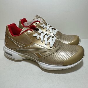 22cm REEBOK EASYTONE POSH J84894 リーボック イージートーン ポッシュ ベージュ/ゴールド メンズ スニーカー HT H111818