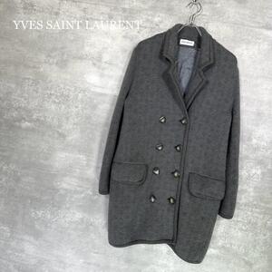 『YVES SAINT LAURENT』イヴサンローラン (M) ピーコート