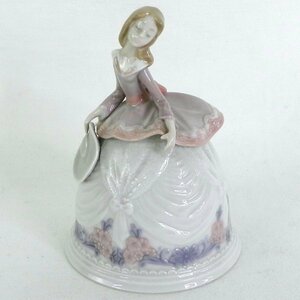 1円【一般中古】LLADRO リヤドロ/テーブルベル 秋の貴婦人/81