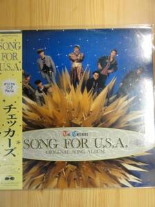 ♪チェッカーズ♪LPレコード　『SONG FOR U.S.A.』