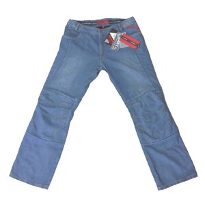 ライディングジーンズ LINDSTRANDS WRAP WASHED DENIM 34-36インチ相当(表示サイズShort Leg/M)