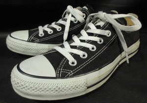 コンバース オールスター CONVERSE ALL STAR OX M9166 ブラック スニーカー