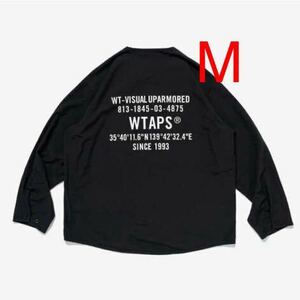 【新品】Wtaps Scout 02 / LS / Poly. Broadcloth. Spec Black ダブルタップス スカウト ポリ. ブロード. スペック ブラック 241CWDT-SHM06