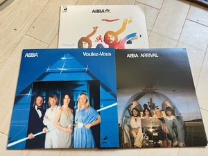 アバ ABBA 日本盤　アナログレコード　3枚セット　voulez-vousa arrival the album