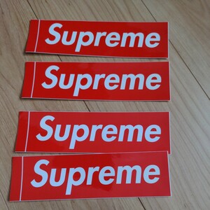 Supreme　ステッカー４枚セット。