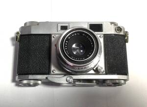 RICOH リコー フィルムカメラ ”35” Deluxe No.3465 / レンズ RICOMAT 1：2.8 F＝4.5cm カメラ ケース付 ※ジャンク品