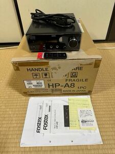 フォステックス　ヘッドホンアンプ　HP-A8 Fostex 優良品　ワンオーナー