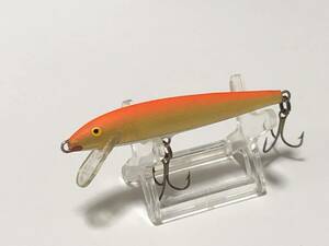 ラパラ フローティング ミノー RAPALA FLOTING MINNOW F-9 マットオレンジ 口紅(検.フィンランド アイルランド オールド OLD ジャパン