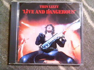 THIN LIZZY[ライヴ・アンド・デンジャラス]CD 旧規格