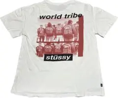 00s stüssy y2k world tribe Tシャツ