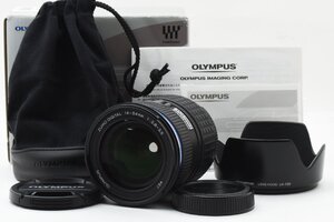 Olympus Zuiko Digital 14-54mm F/2.8-3.5 II フォーサーズマウント [未使用に近い美品] 元箱 LH-70D レンズフード ポーチ 標準ズーム