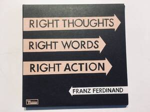 ★ FRANZ FERDINAND / RIGHT THOUGHT, RIGHT WORDS, RIGHT ACTION 中古 2CD 輸入盤 フランツ フェルディナンド ボーナスディスク付