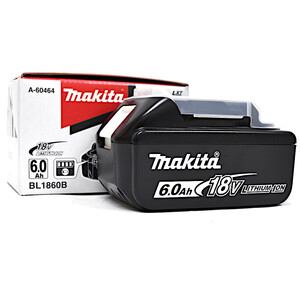 未使用品 マキタ バッテリ リチウムイオン 18V 6.0Ah BL1860B ブラック makita