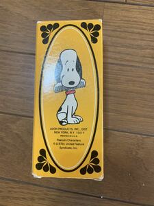 デッドストック　AVON スヌーピー　SNOOPY 1970 ビンテージ 未使用