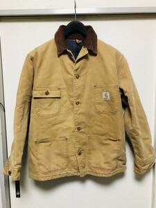 Carhartt　カーハート　ダックカバーオール　ウォッシュ加工品　サイズL