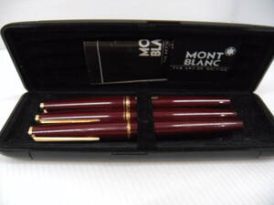 1936 モンブラン MONTBLANC 万年筆 ペン先 14K/585 筆記用具 文房具 3本セット