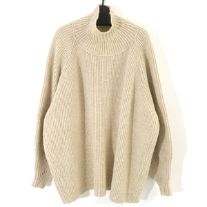 JAN-JAN VAN ESSCHE 定価107,800円 19AW KNIT#47 オーバーサイズドタートルネックニットセーター S ヤンヤンヴァンエシュ