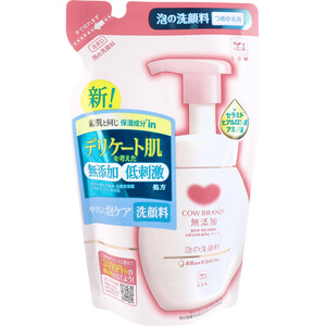 【まとめ買う】カウブランド 無添加泡の洗顔料 詰替用 140mL×12個セット