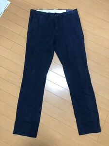 ラルフローレン コットンパンツ size31/32 SLIM FIT チノパン ポロ RALPH LAUREN POLO