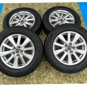 ■ マツダ純正アルミホイール17インチ17×7J+50★PCD:114.3+5穴TOYO,225/65R17 2019年ラジアルタイヤ, CX-5 CX-8 等MAZDA