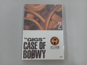 【未開封】BOOWY DVD GIGS CASE OF BOOWY2