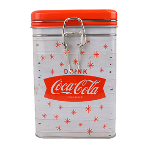 コカコーラ ヴィンテージ スクエア ボックス (A) Coca-Cola Tin Vintage Box 小物入れ 容器 入れ物 ケース 収納 ボックス レトロ アメ雑