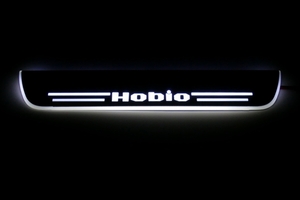 LEDスカッフプレート　ホビオ 　白　流れる　HOBIO　ホワイト